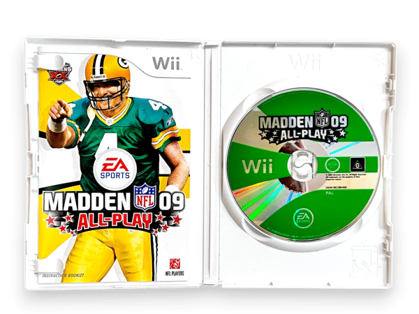 Madden NFL 09 All-Play (RARE Wii) *EXCELLENT & COMPLETE* - Image 2