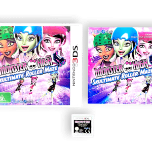 Monster High: Skultimate Roller Maze (3DS RARE) *EXCELLENT & COMPLETE*