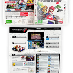 Mario Kart 7 (Nintendo 3DS) CASE + MANUAL ONLY (NO CART)