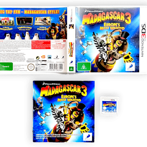 Madagascar 3: Europe’s Most Wanted (3DS) *EXCELLENT & COMPLETE*