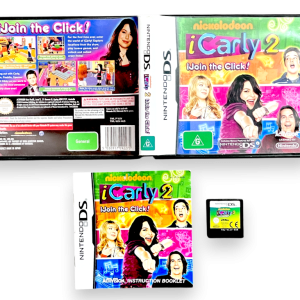 iCarly 2: iJoin the Click! (Nintendo DS) *EXCELLENT & COMPLETE*