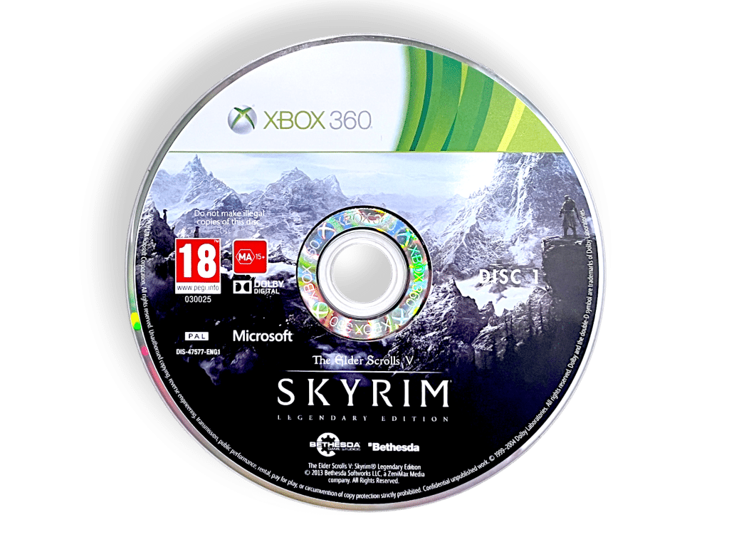 The Elder Scrolls V: Skyrim Legendary Edition (Xbox 360) *SINGLE DISC ONLY*