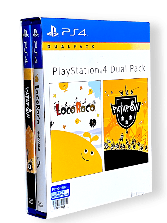 LocoRoco & Patapon Dual Pack (PS4 BOXED) *MINT COMPLETE* - Image 4