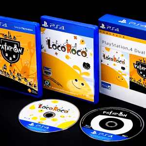 LocoRoco & Patapon Dual Pack (PS4 BOXED) *MINT COMPLETE*