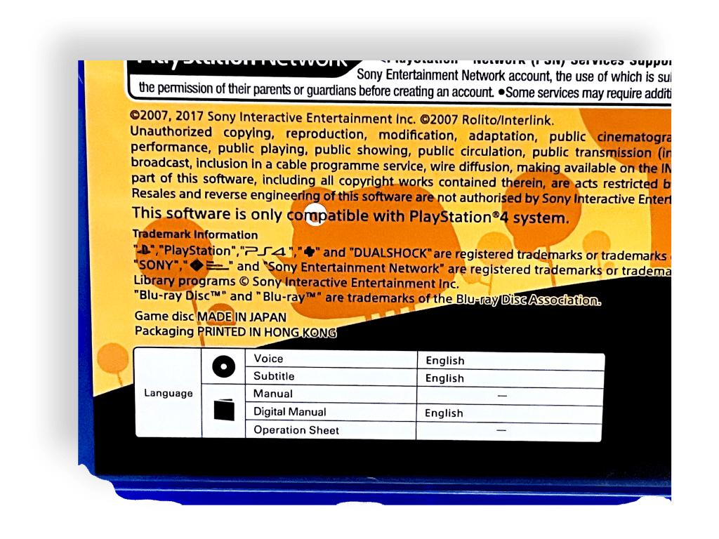 LocoRoco & Patapon Dual Pack (PS4 BOXED) *MINT COMPLETE* - Image 14