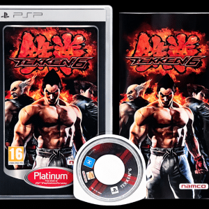 Tekken 6 (PSP MINT COMPLETE) *GENUINE PLATINUM*