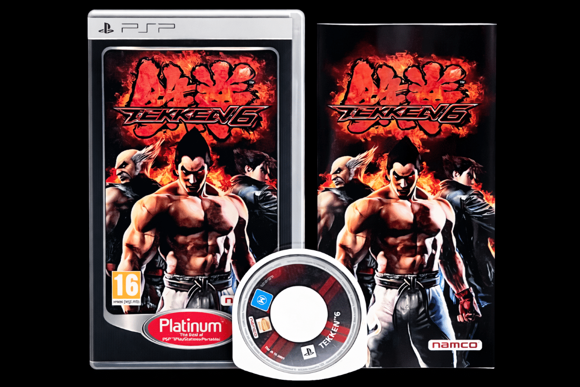 Tekken 6 (PSP MINT COMPLETE) *GENUINE PLATINUM*