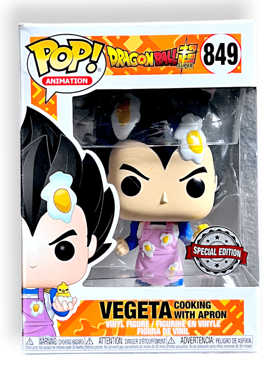 Funko Pop! Vegeta Cooking with Apron (DB Super #849)