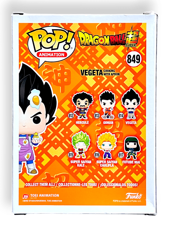 Funko Pop! Vegeta Cooking with Apron (DB Super #849) - Image 2
