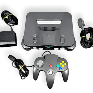 Nintendo 64 Console Bundle (Charcoal Grey)