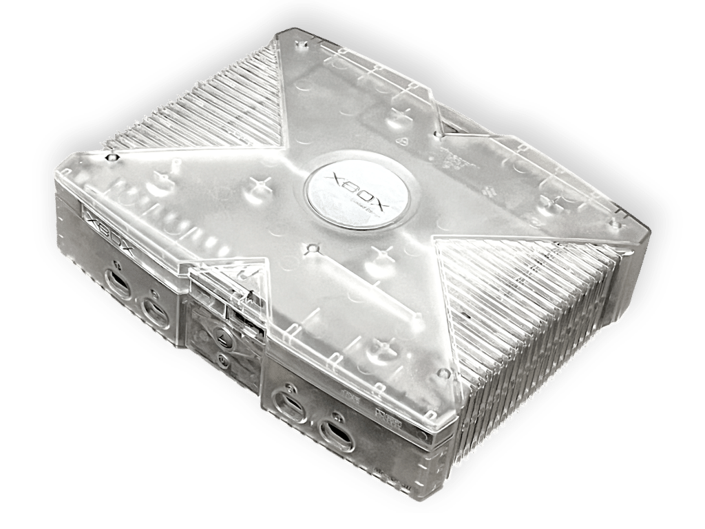 Original Xbox Console (Crystal) *READ DESCRIPTION* - Image 3