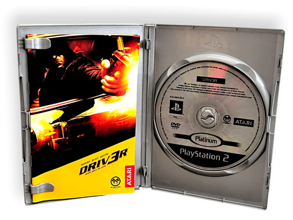 Driver 3 (PS2 GENUINE PLATINUM) *EXCELLENT & COMPLETE* - Image 3