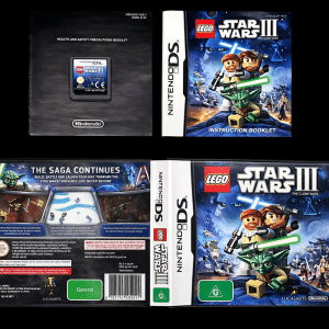 LEGO Star Wars III: The Clone Wars (DS) *MINT COMPLETE*