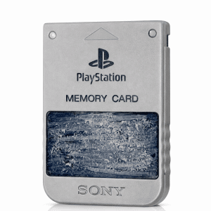 Official SONY PS1 Memory Card