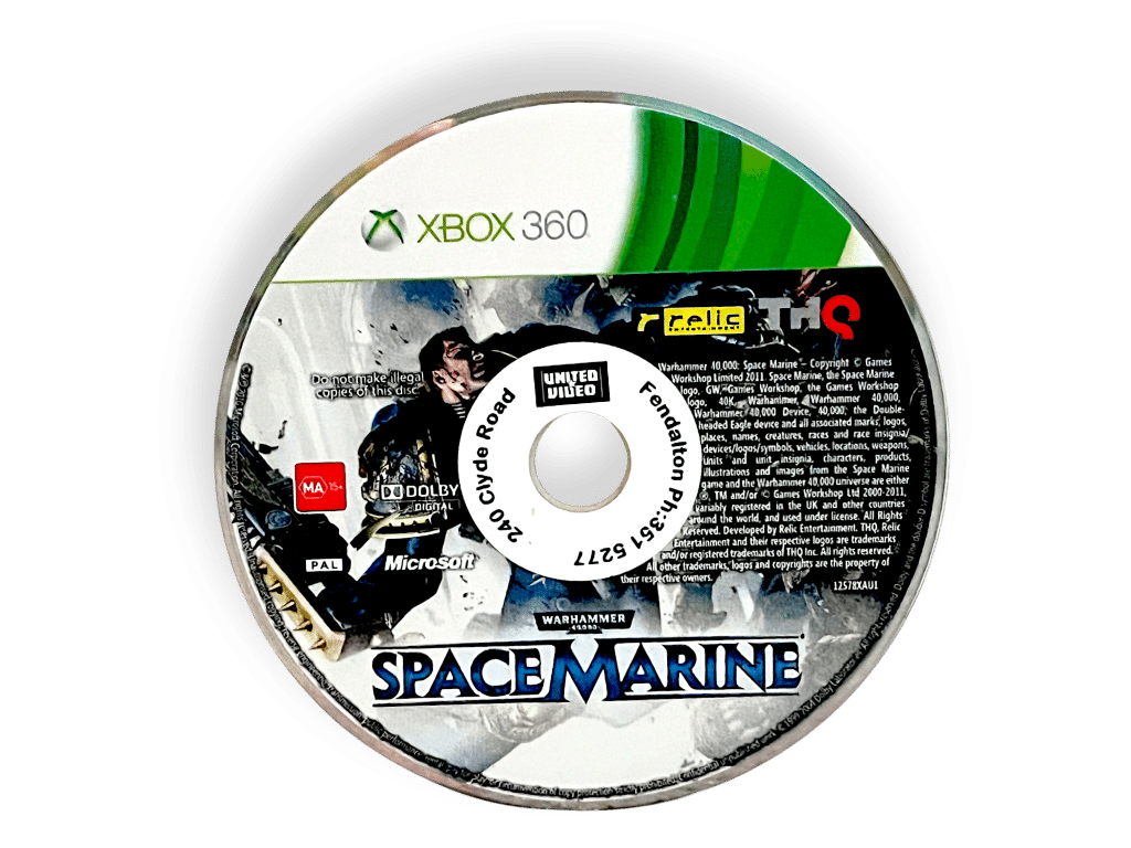 Warhammer 40,000: Space Marine (Xbox 360) *DISC ONLY*
