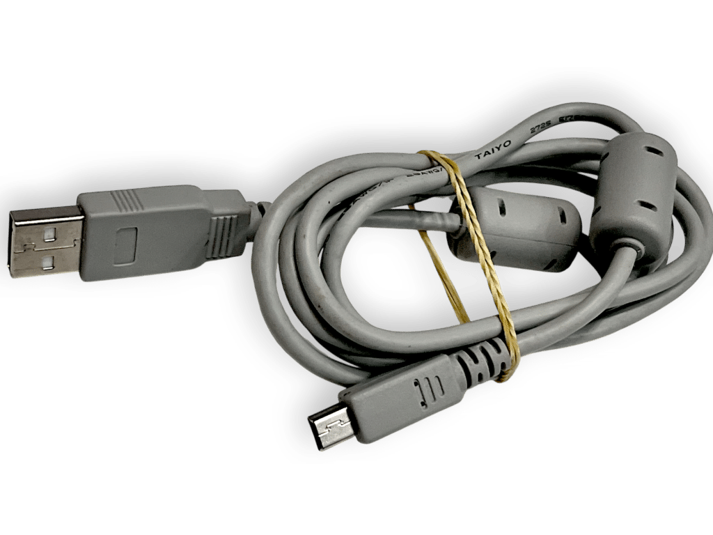 GENUINE TAIYO Retro Mini-USB Cable (Accessory) *MINT CONDITION* - Image 3