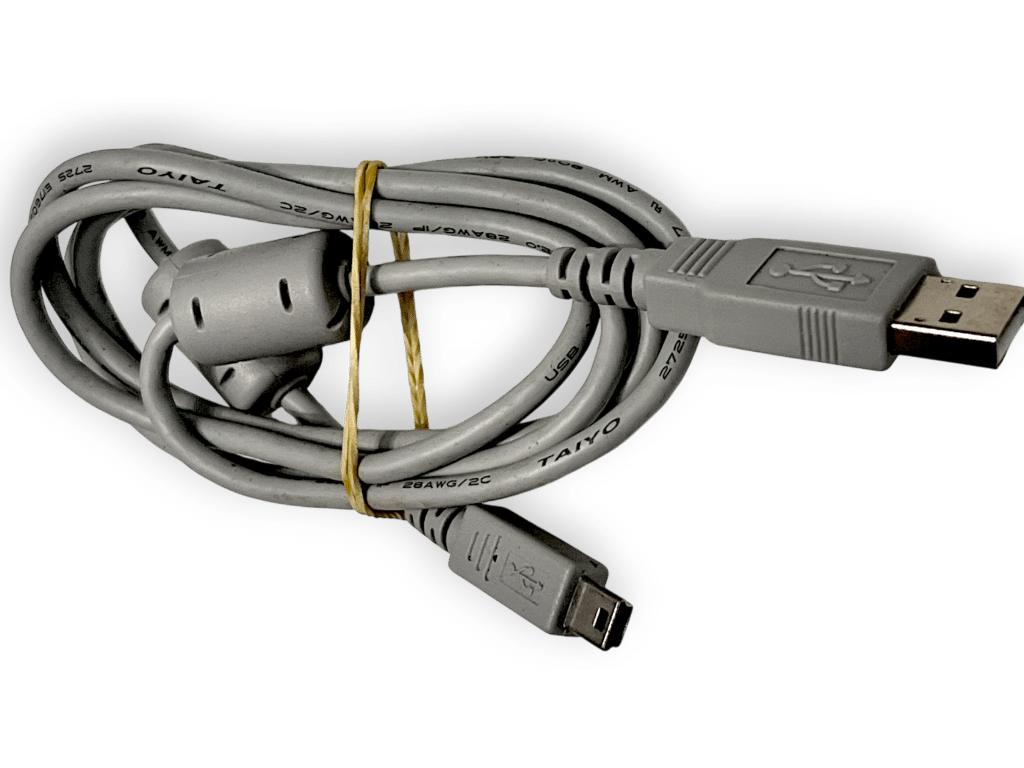 GENUINE TAIYO Retro Mini-USB Cable (Accessory) *MINT CONDITION* - Image 2