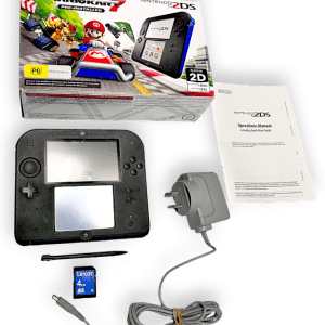 Nintendo 2DS Console *BOXED* with Genuine Charger + SD Card