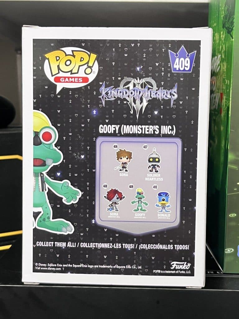 Funko Pop! Goofy (Monster's Inc.) #409 - Kingdom Hearts - Image 2