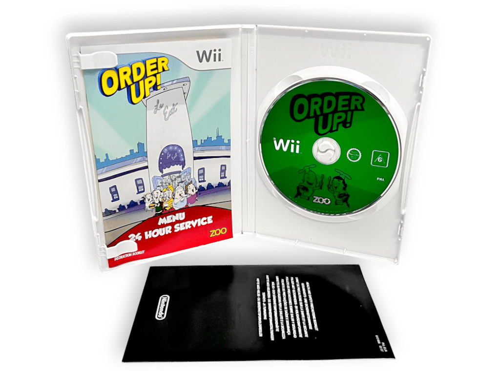 Order Up!! (Wii RARE) *MINT COLLECTOR'S* - Image 3