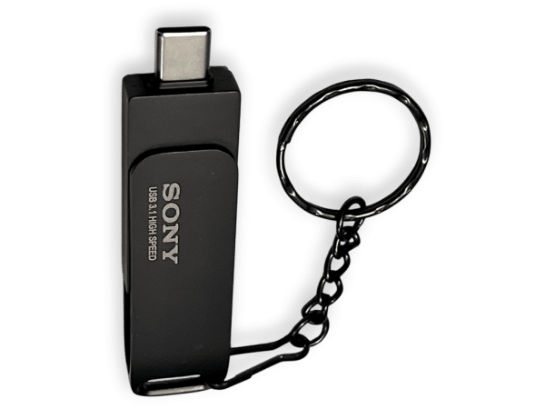 Sony USB High Speed Flash Drive with Keychain *NEW* - Image 3