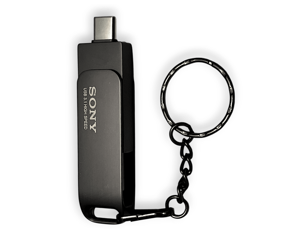 Sony USB High Speed Flash Drive with Keychain *NEW* - Image 4