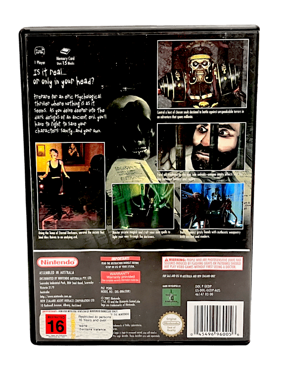 Eternal Darkness: Sanity's Requiem (GameCube) *MINT COMPLETE* - Image 5