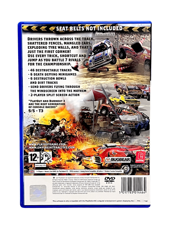 FlatOut (PS2) *MINT COMPLETE* - Image 3