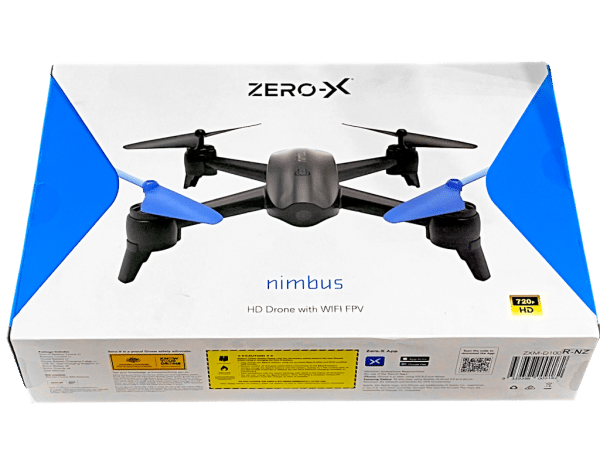 Zero-X Nimbus HD Drone with WiFi FPV (NEW SEALED BOX) - Image 4