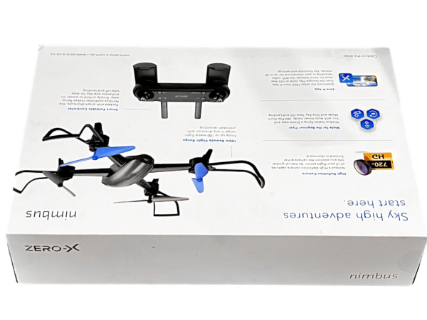 Zero-X Nimbus HD Drone with WiFi FPV (NEW SEALED BOX) - Image 6
