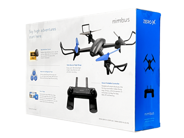 Zero-X Nimbus HD Drone with WiFi FPV (NEW SEALED BOX) - Image 3