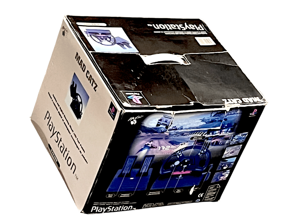 Mad Catz Racing Wheel + Pedals (PlayStation) *READ DESCRIPTION* - Image 5