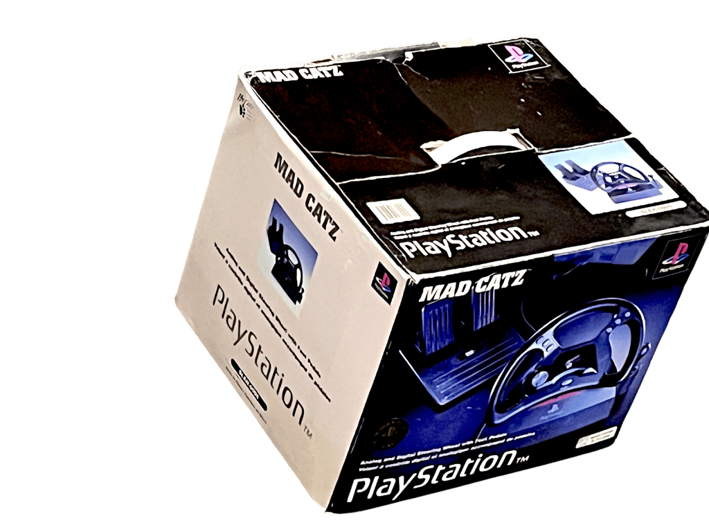 Mad Catz Racing Wheel + Pedals (PlayStation) *READ DESCRIPTION* - Image 6