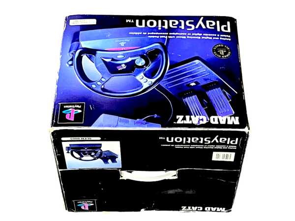 Mad Catz Racing Wheel + Pedals (PlayStation) *READ DESCRIPTION* - Image 2