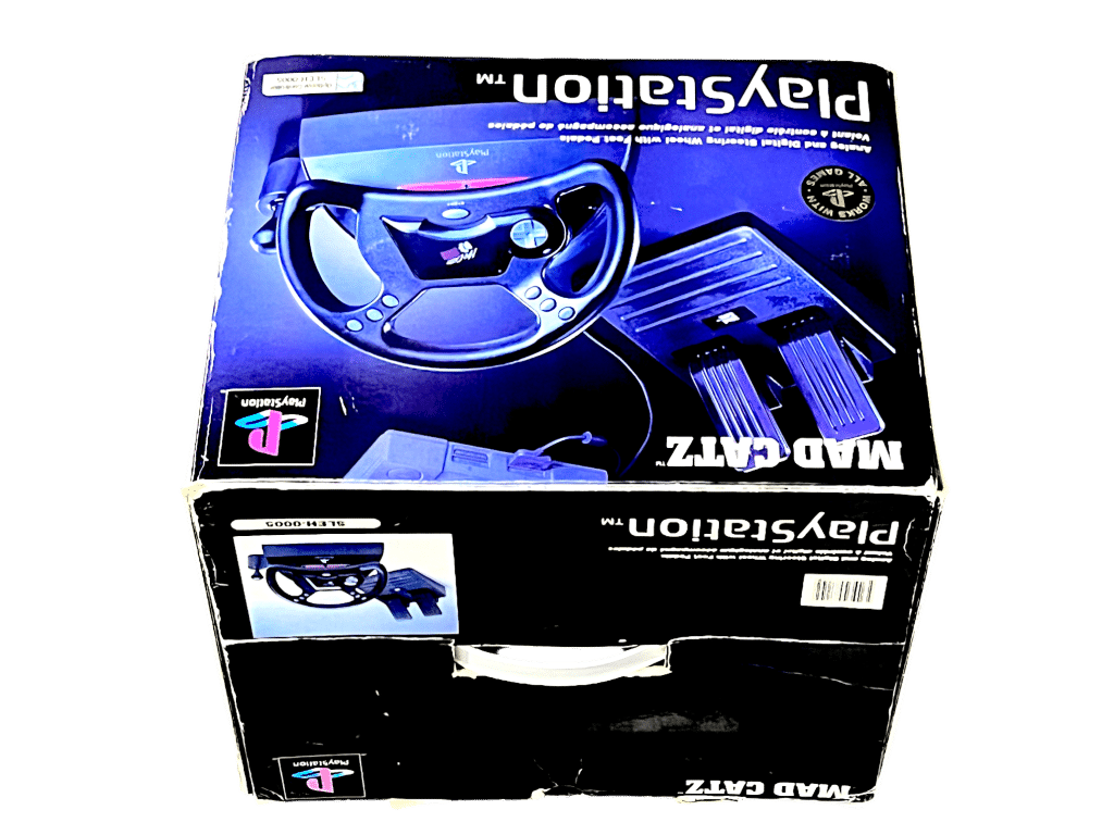 Mad Catz Racing Wheel + Pedals (PlayStation) *READ DESCRIPTION* - Image 2