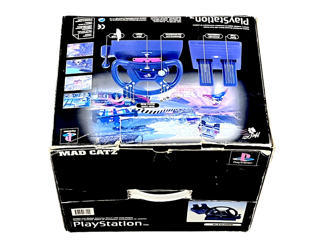 Mad Catz Racing Wheel + Pedals (PlayStation) *READ DESCRIPTION* - Image 4