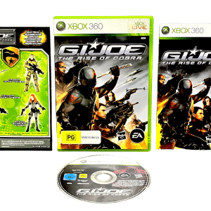 G.I. Joe: The Rise of Cobra (Xbox 360 - RARE) *EXCELLENT & COMPLETE*