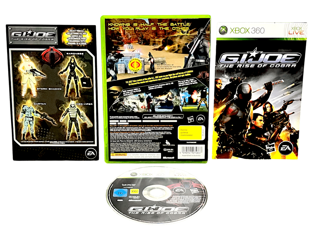 G.I. Joe: The Rise of Cobra (Xbox 360 - RARE) *EXCELLENT & COMPLETE* - Image 2