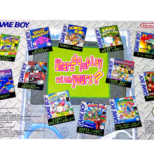 Game Boy - Promotional Poster / Fold-Out Insert