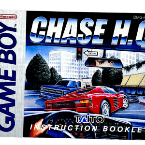 Chase H.Q. (Game Boy) - Instruction Booklet Only