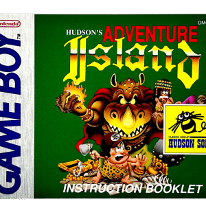 Hudson’s Adventure Island (Game Boy) - Instruction Booklet Only