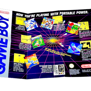 Nintendo Game Boy "Portable Power" Promotional Poster (Game Boy)