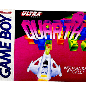QUARTH (Game Boy) - Instruction Booklet Only