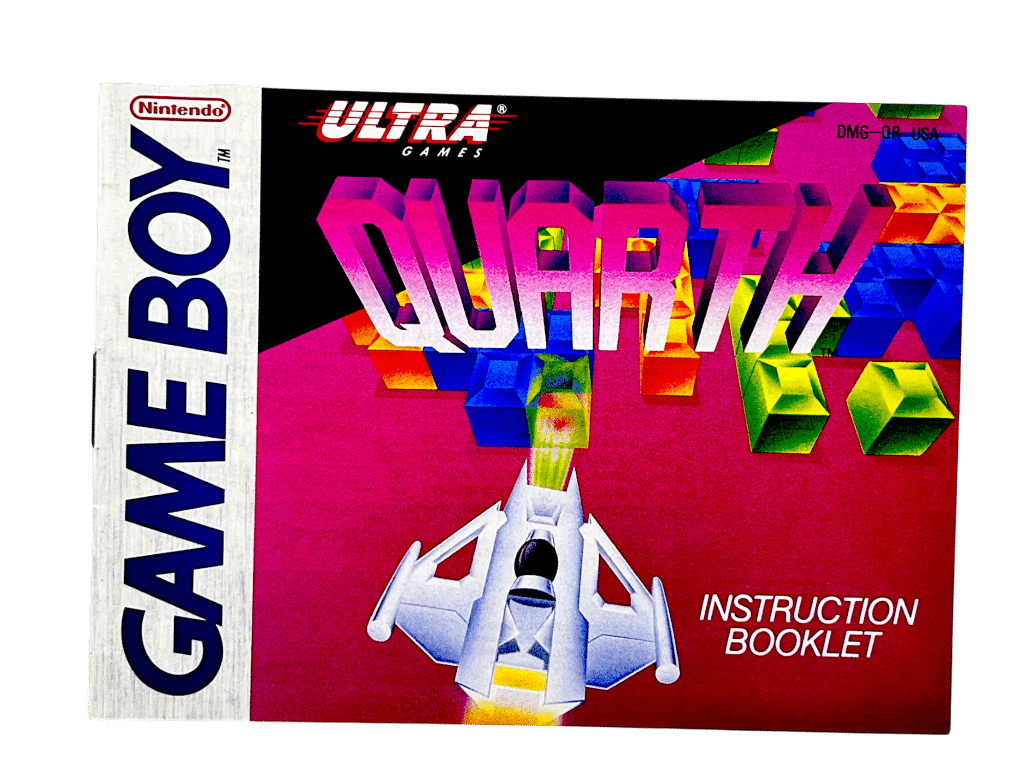 QUARTH (Game Boy) - Instruction Booklet Only