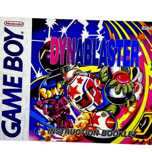 Dynablaster (Game Boy) - Instruction Booklet Only