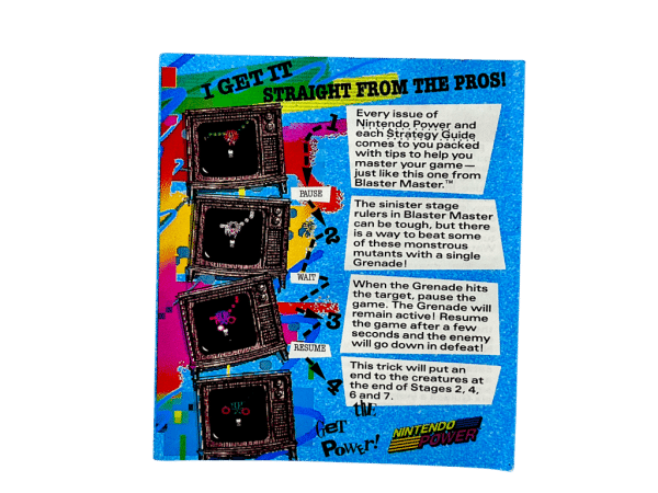 Nintendo Game Boy Fold-Out Promotional Brochure (Game Boy) - Image 3