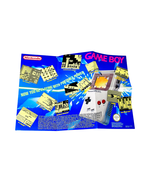 Nintendo Game Boy Fold-Out Promotional Brochure (Game Boy) - Image 2