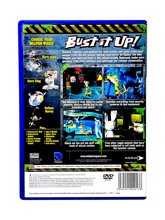 Whiplash (PS2 - RARE)