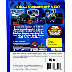 The SLY Cooper Trilogy (PS Vita)