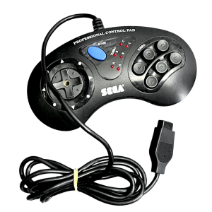 SEGA Mega Drive / Genesis 6-Button Professional Control Pad - Turbo & Slow Motion